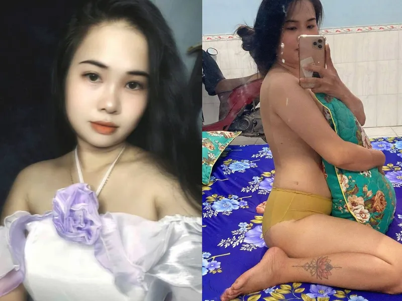 Cô vợ dâm cằm điện thoại tự quay gã chồng làm tình mình